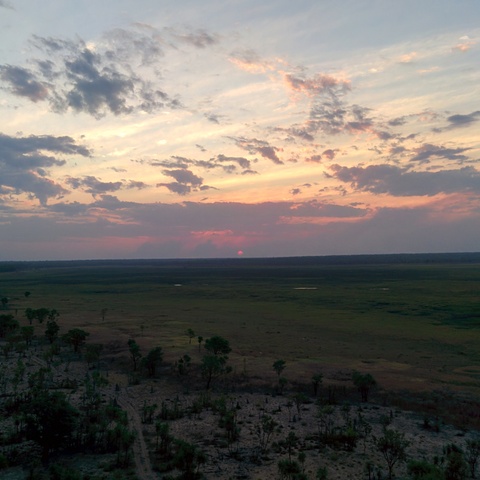 Sunset over Kakadu National Park