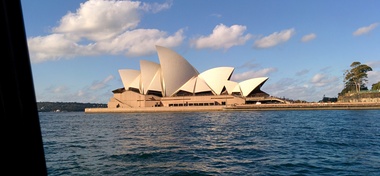 Sydney Opera House and Parramatta River