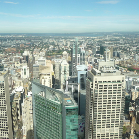 Sydney's South with the airport on the top right