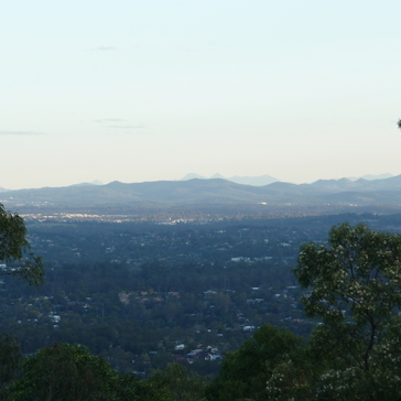 View to the south-west