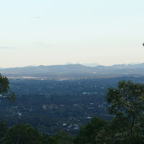 View to the south-west
