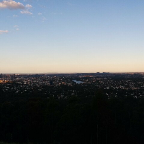 View to north-east to south