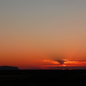 Uluru / Ayers Rock by sunrise
