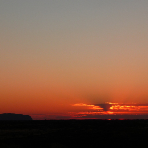 Uluru / Ayers Rock by sunrise