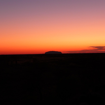 Uluru / Ayers Rock by sunrise