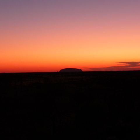 Uluru / Ayers Rock by sunrise