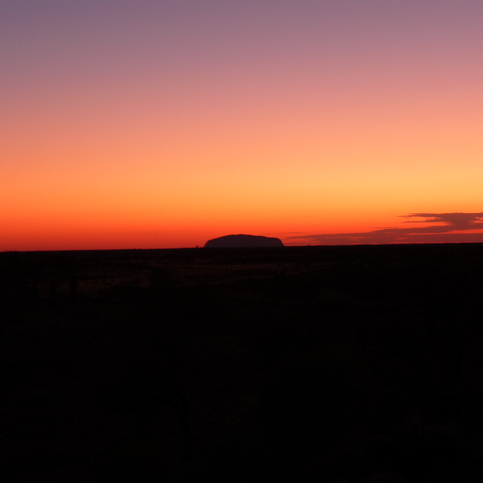 Uluru / Ayers Rock by sunrise