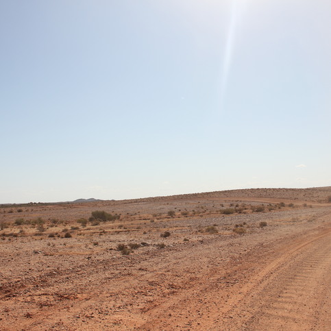 Way to Chambers Pillar