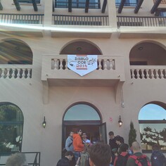 DjangoCon Europe 2014 -- Hotel entrance