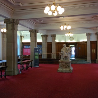 Cardiff University main hall