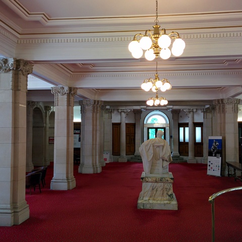 Cardiff University main hall
