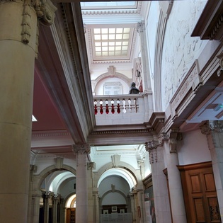 Cardiff University main hall