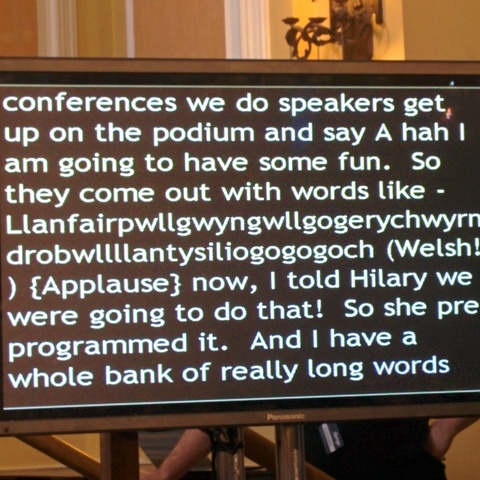 Live speech-to-text monitor